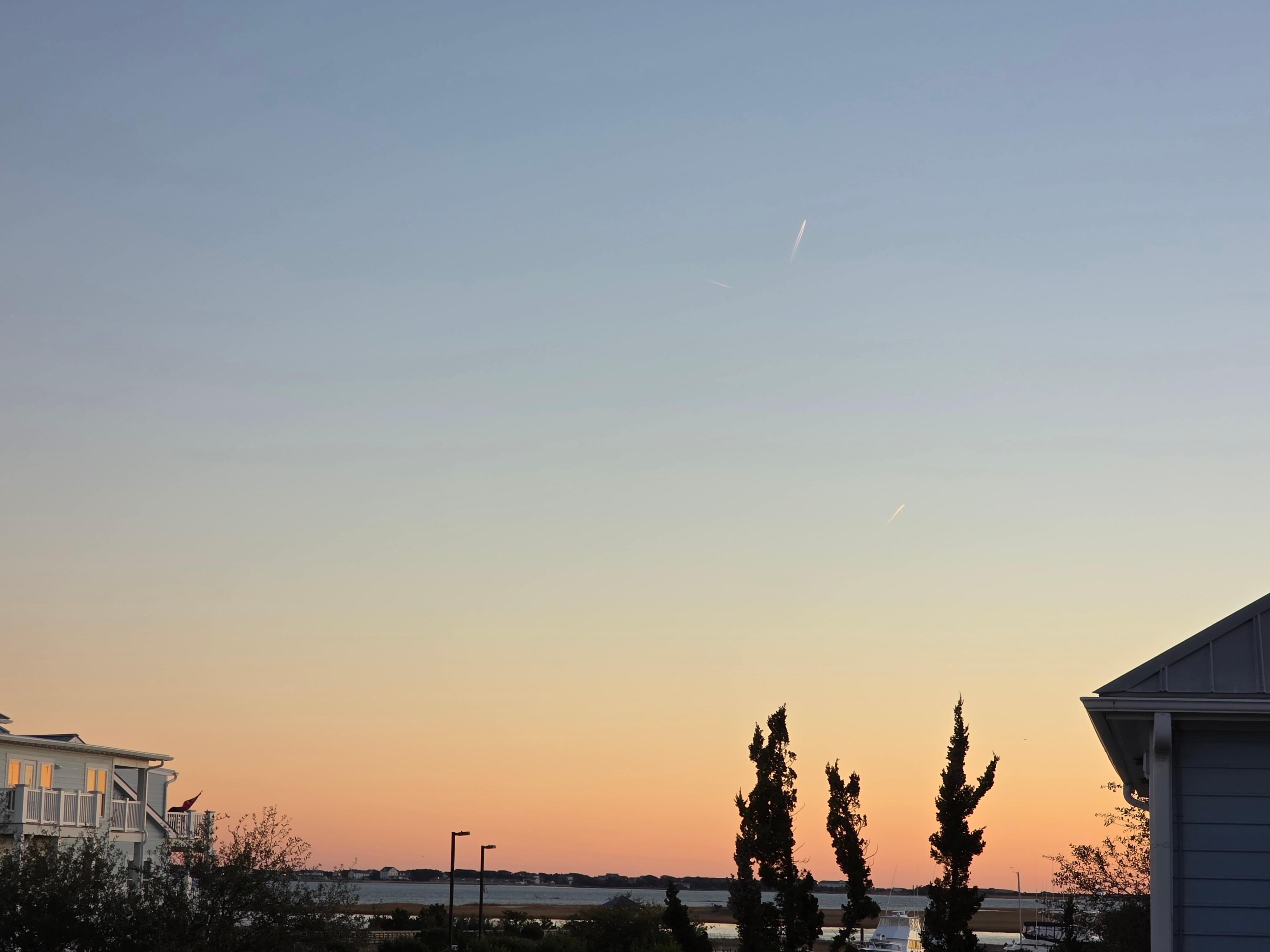 View from kitchen porch