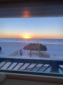 Fist night Sunset from our unit