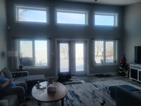 Very spacious open concept.