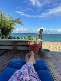 Loved having my morning coffee on the patio!!