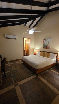 Very Large Bedroom and Spacious Walking shower