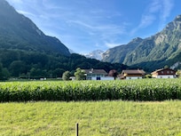 View from the front of hotel