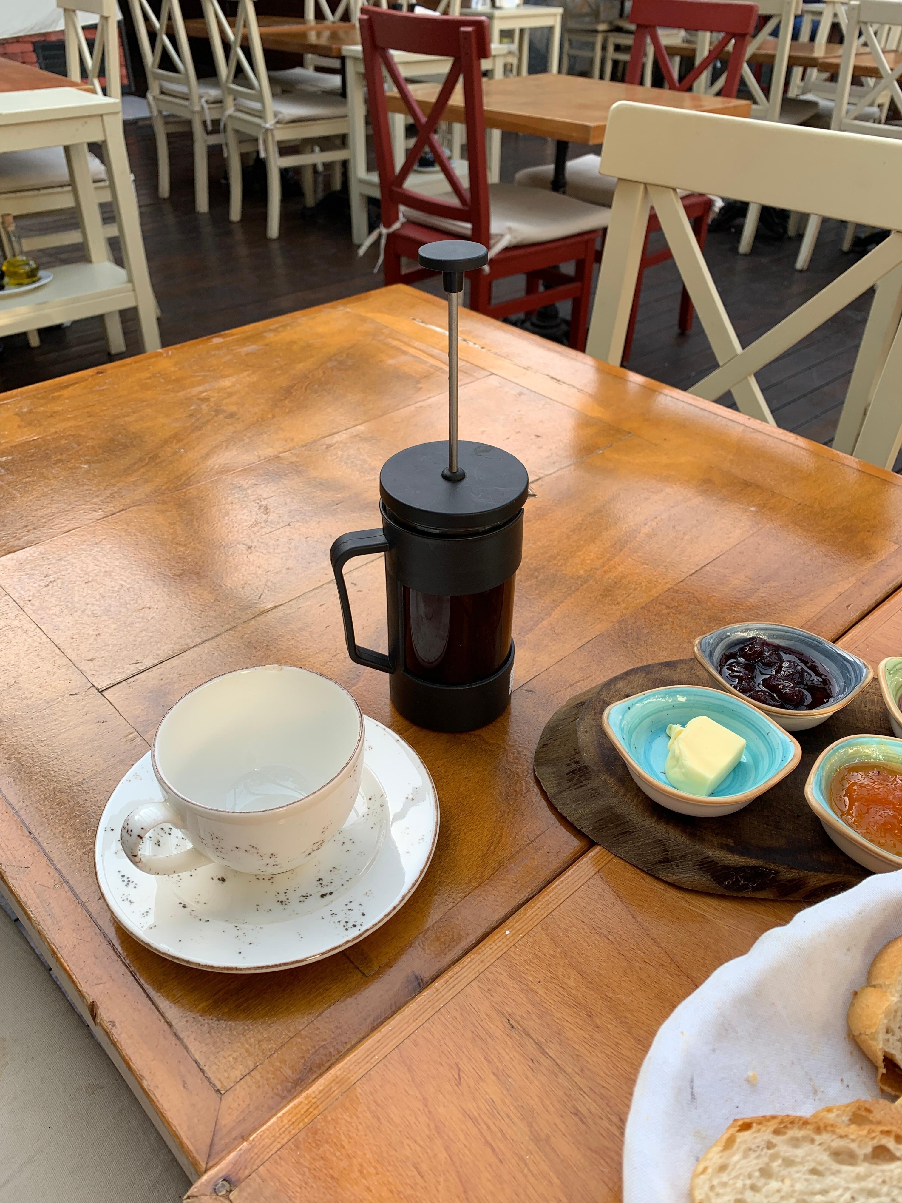 Good coffee with french press