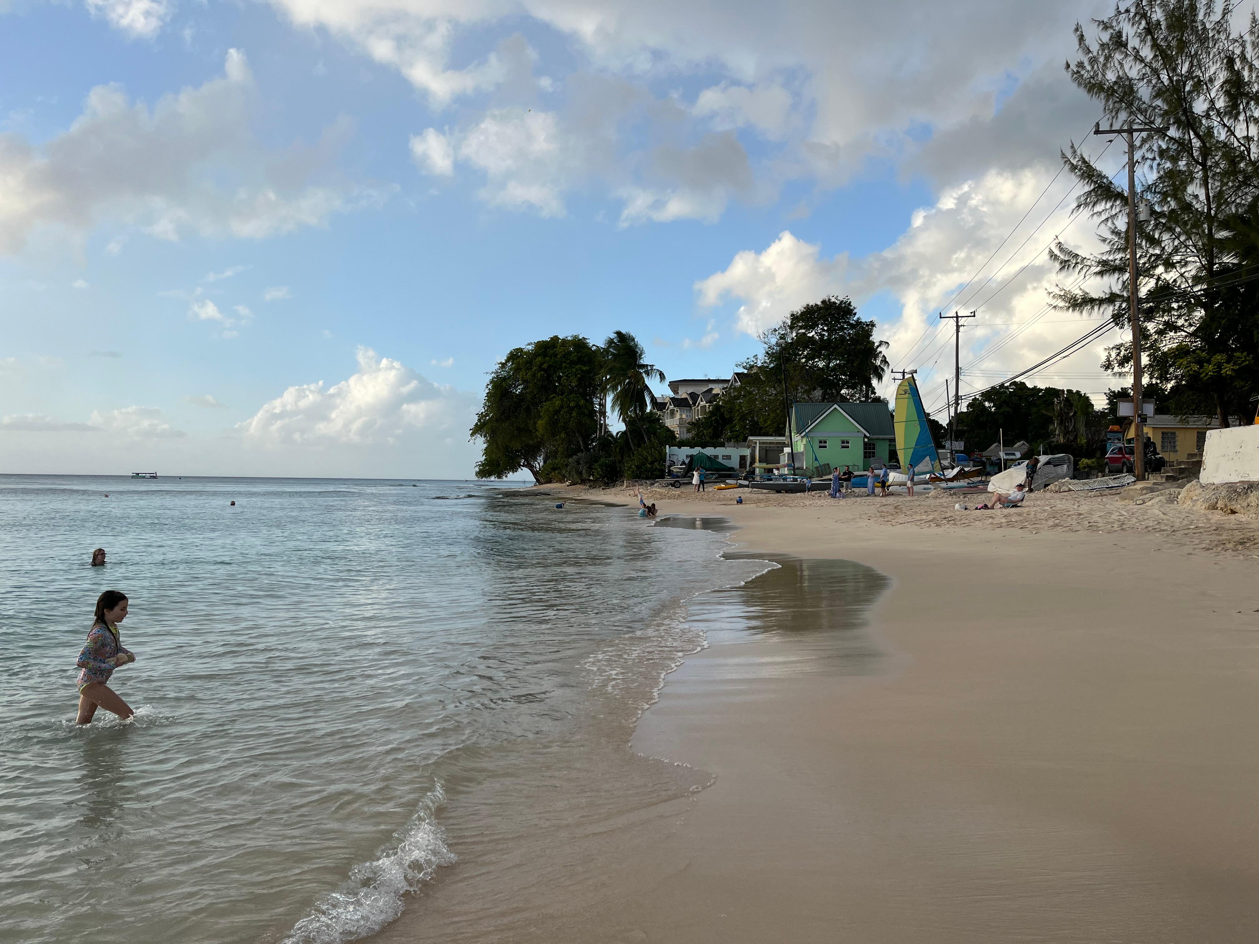 Local beach 