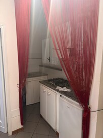 cramped kitchen