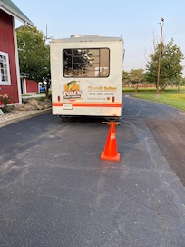 Food truck by office