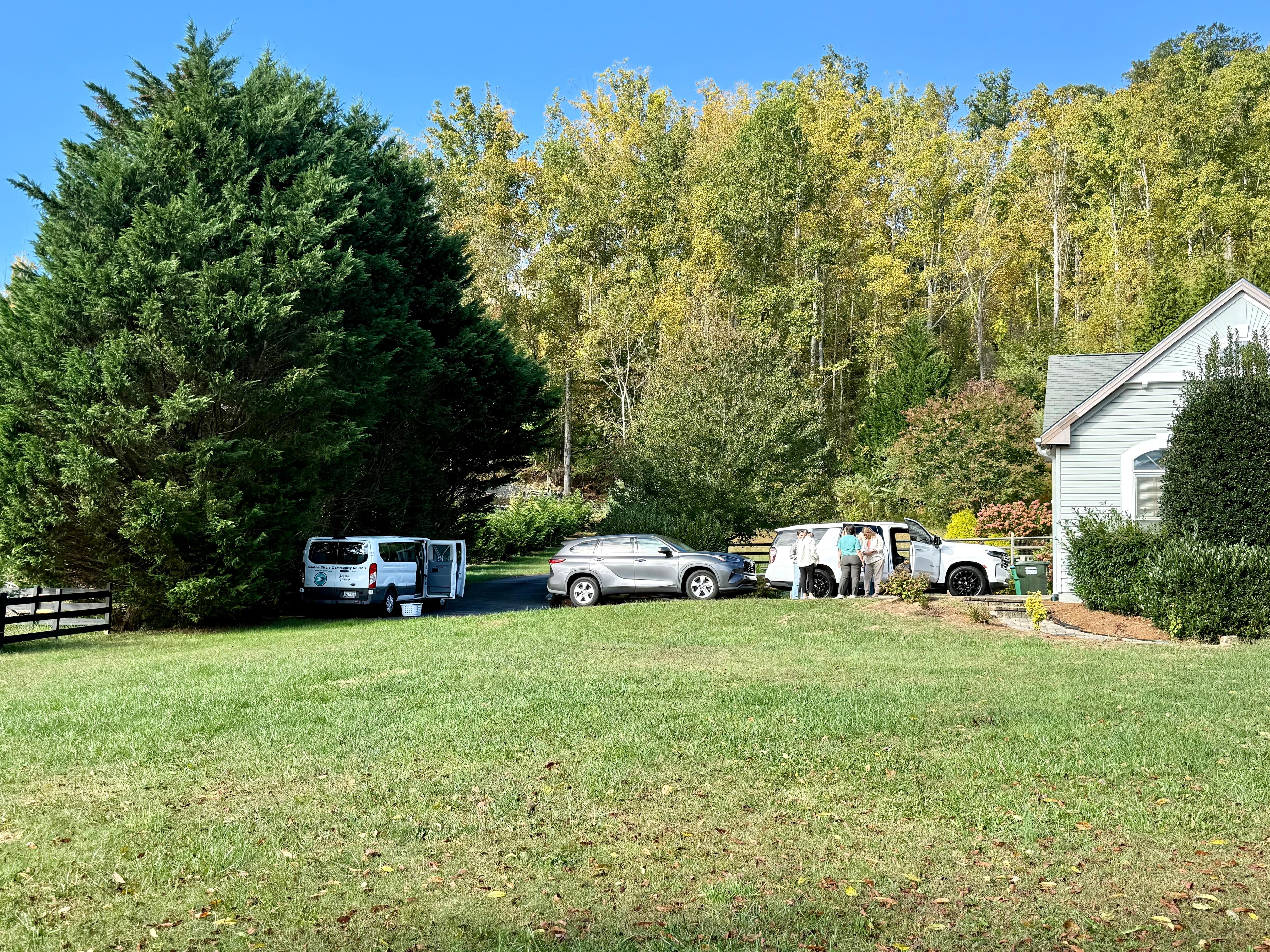 Lots of parking room