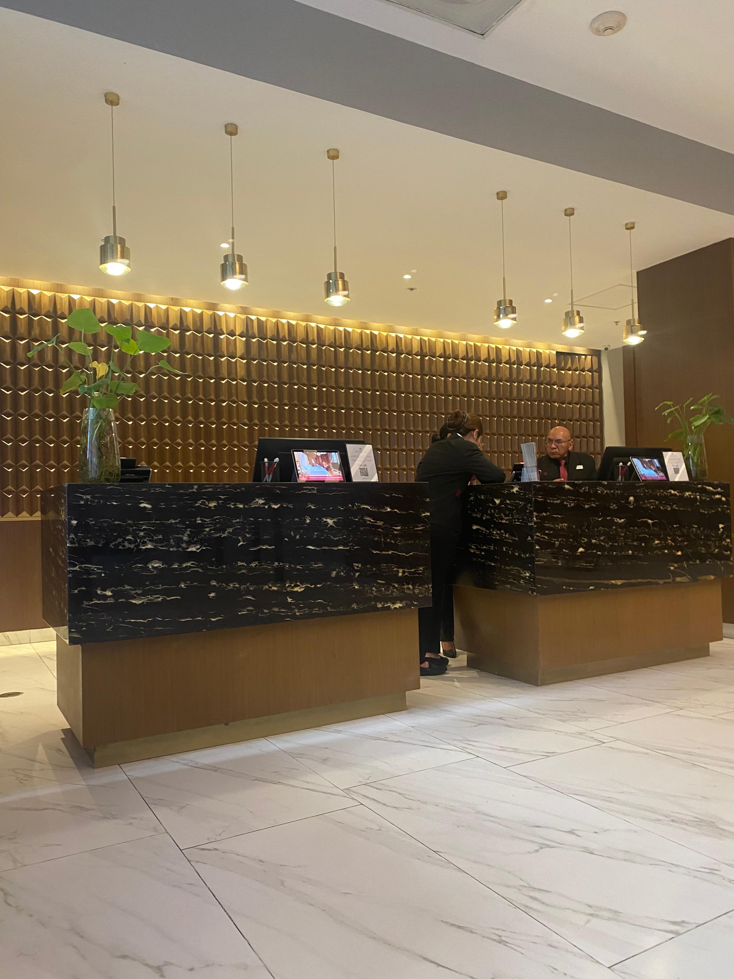 Vestíbulo recepción 