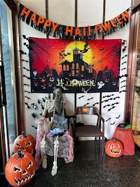 萬聖節酒店大堂