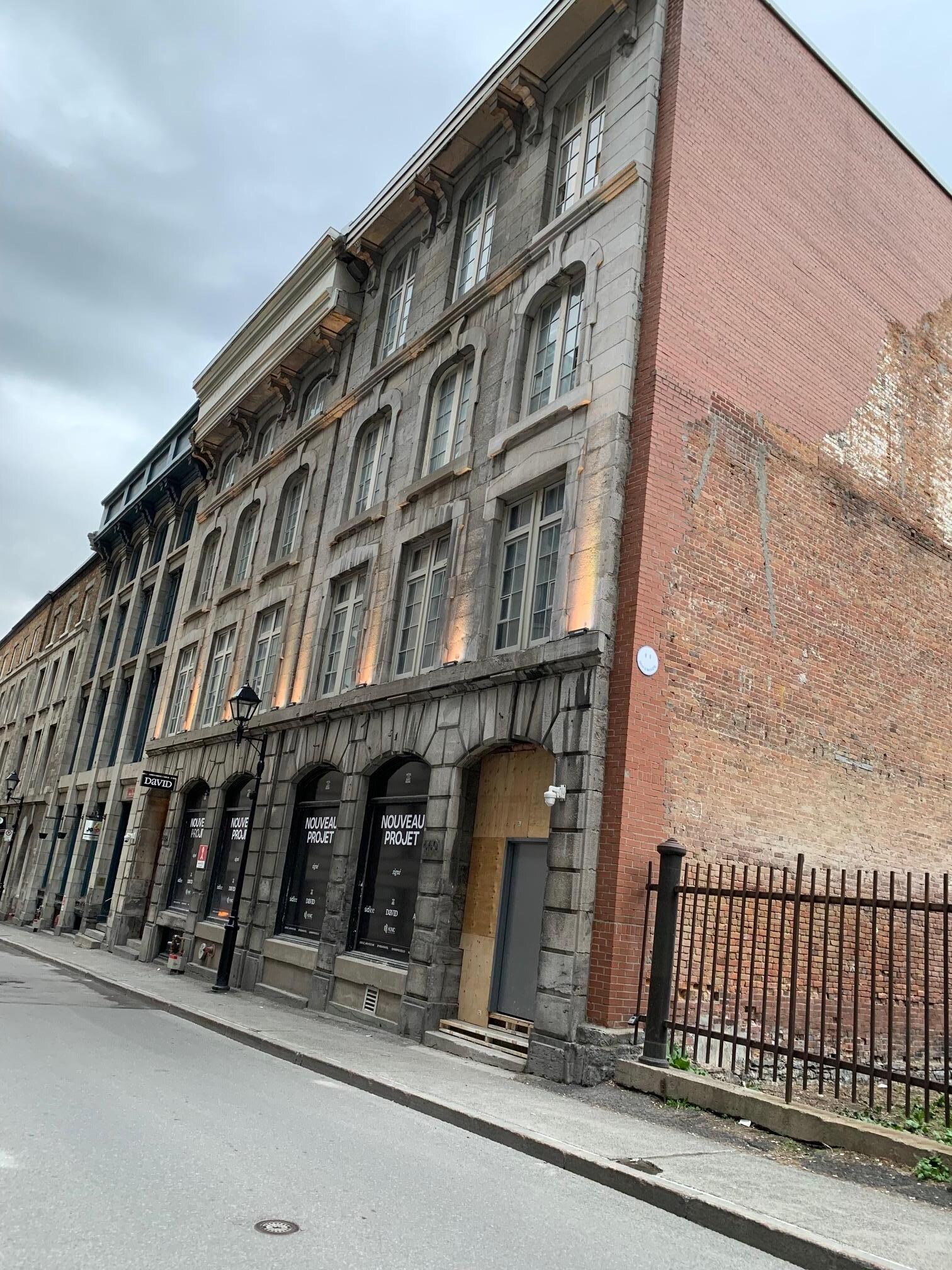 Street view of the building
