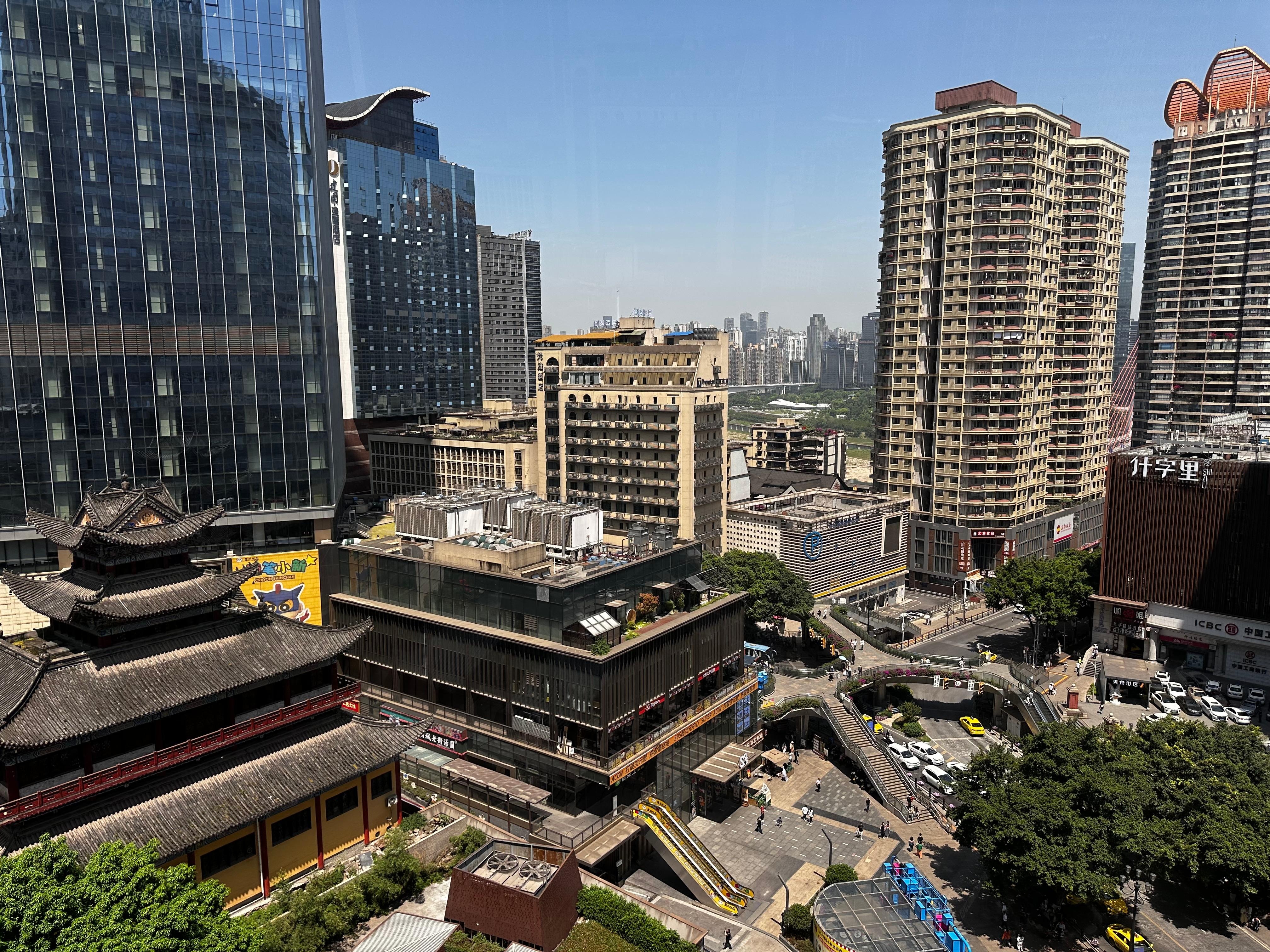 The lights are beautiful at night