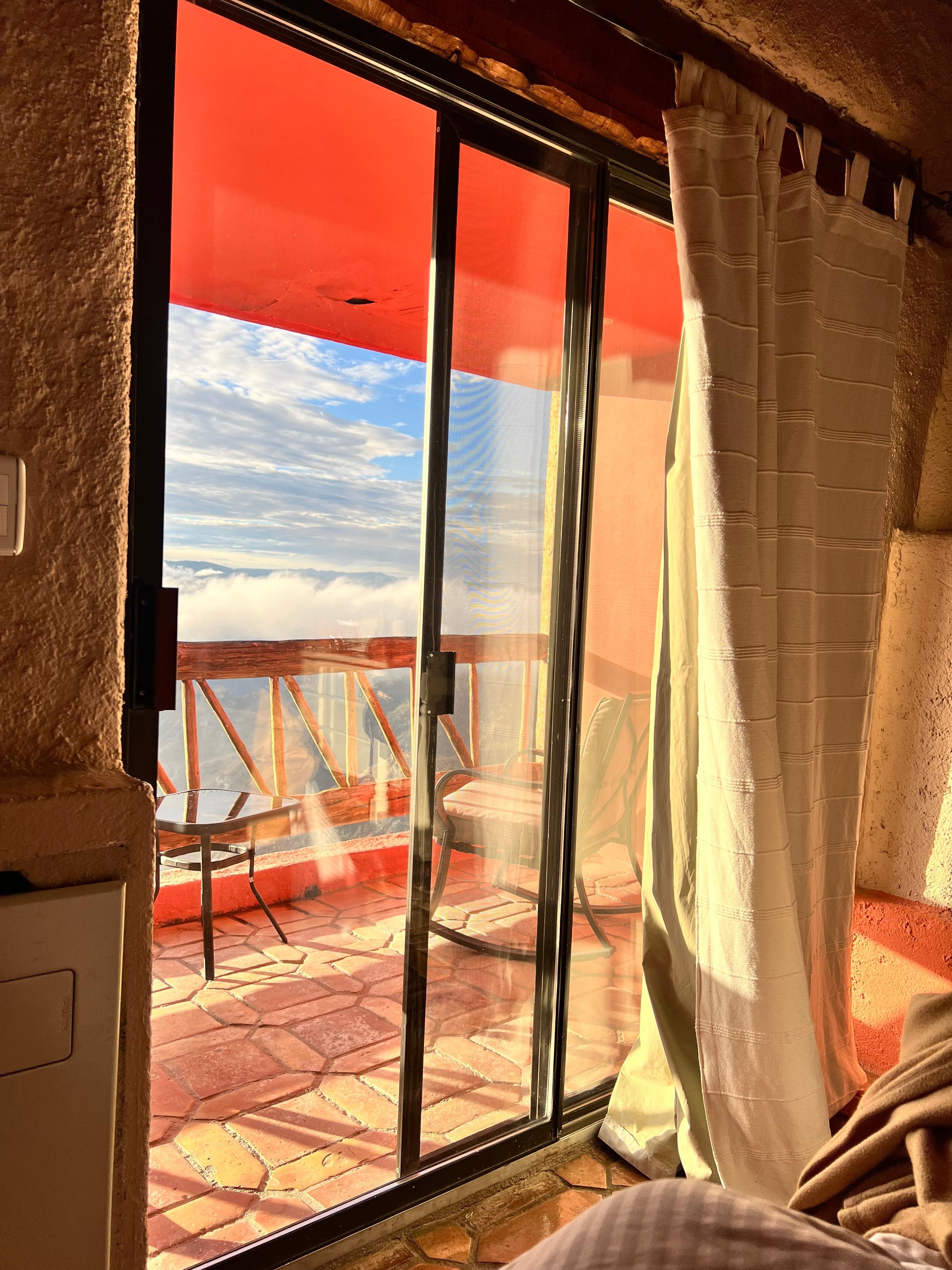 Room’s balcony