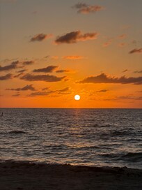 The sunrise