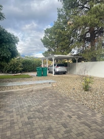 Nice parking for the property.