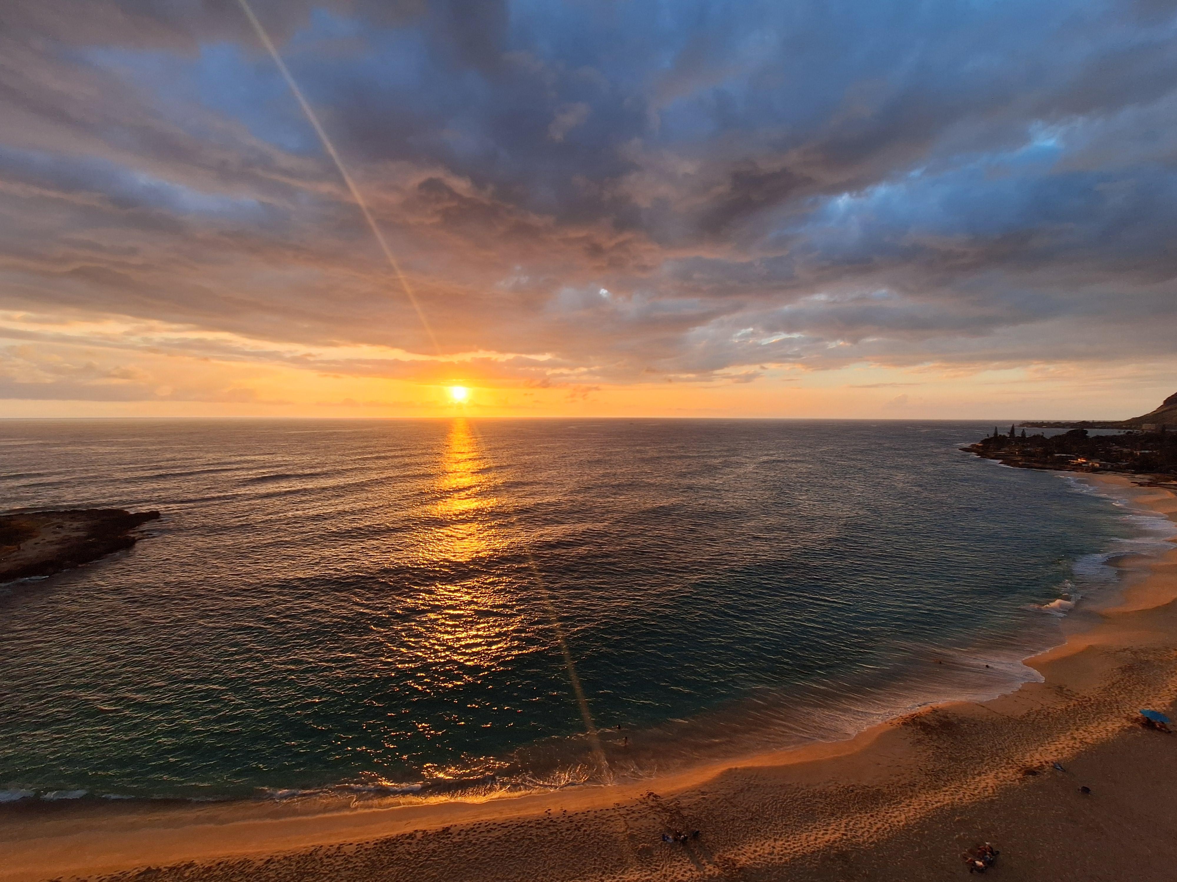 Sunset from the lanai