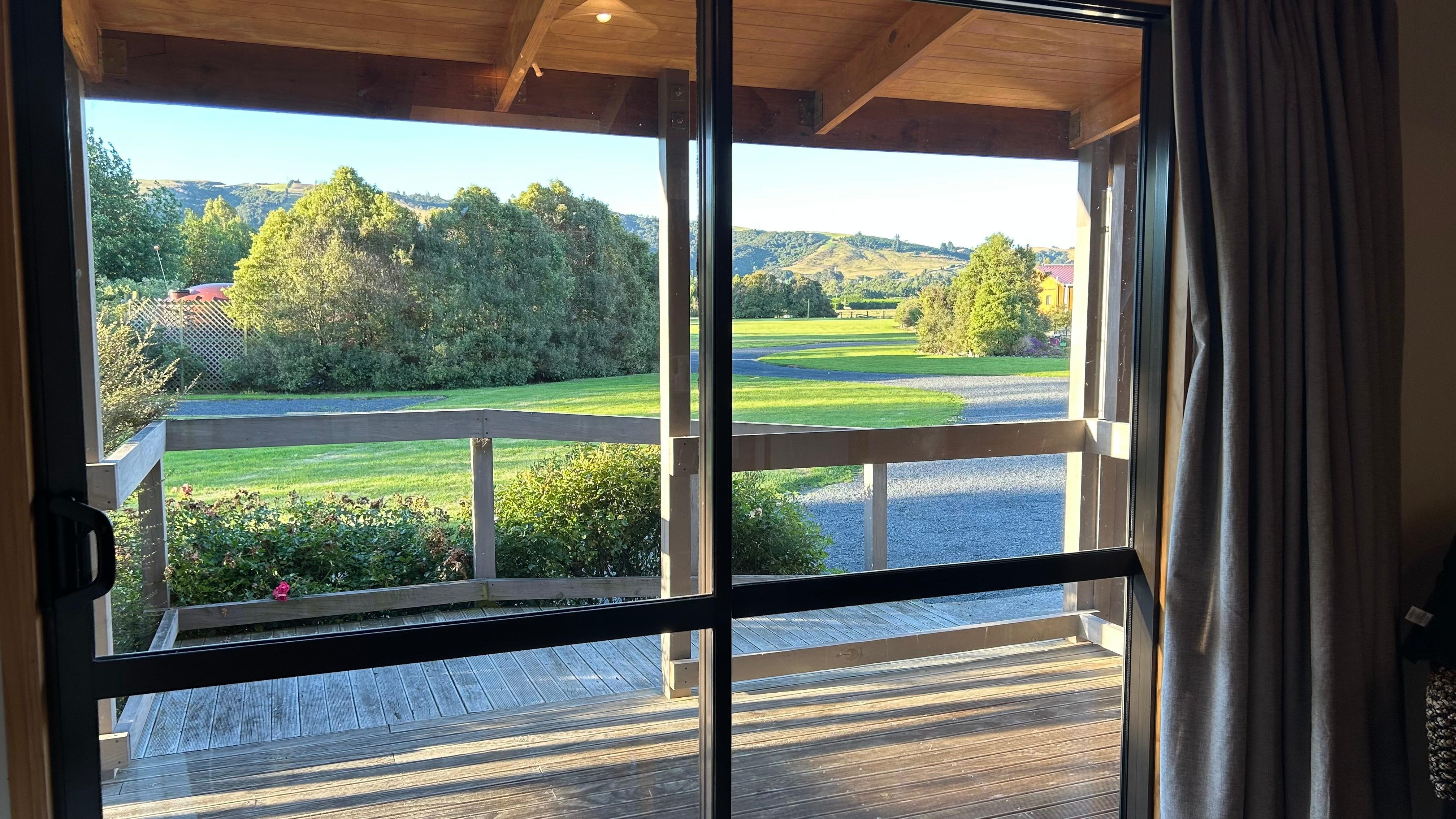 View from our cottage