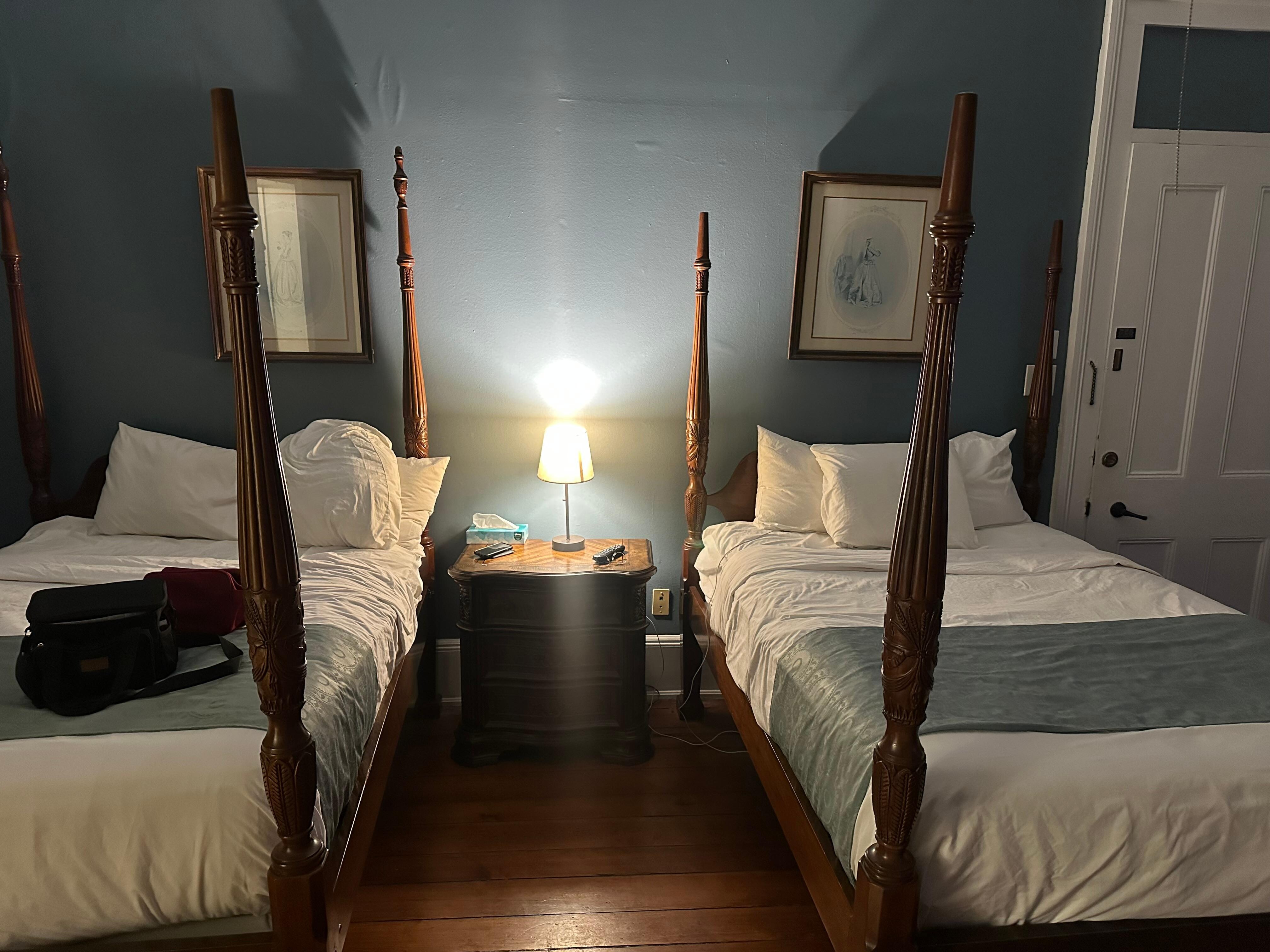 The room