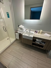 They just dropped towels