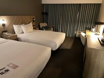 Room is spacious as maybe is it farther from downtown?