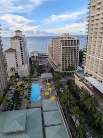 Hotel is the one on the right