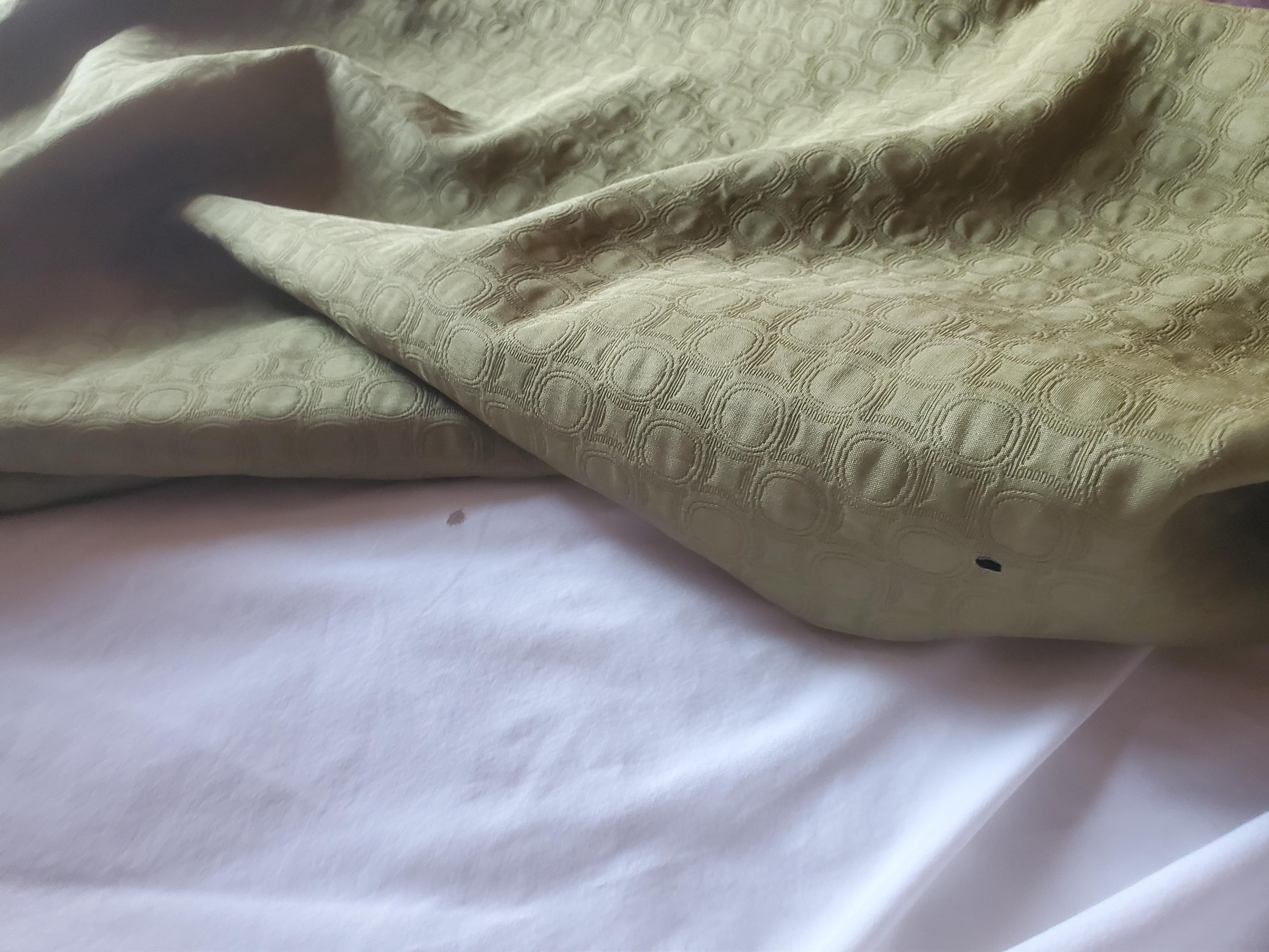 Burn holes in sheets