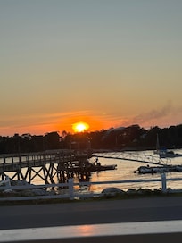Beautiful sunset from our porch.