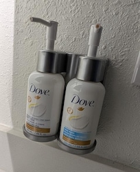 dove bathroom soaps and lotion