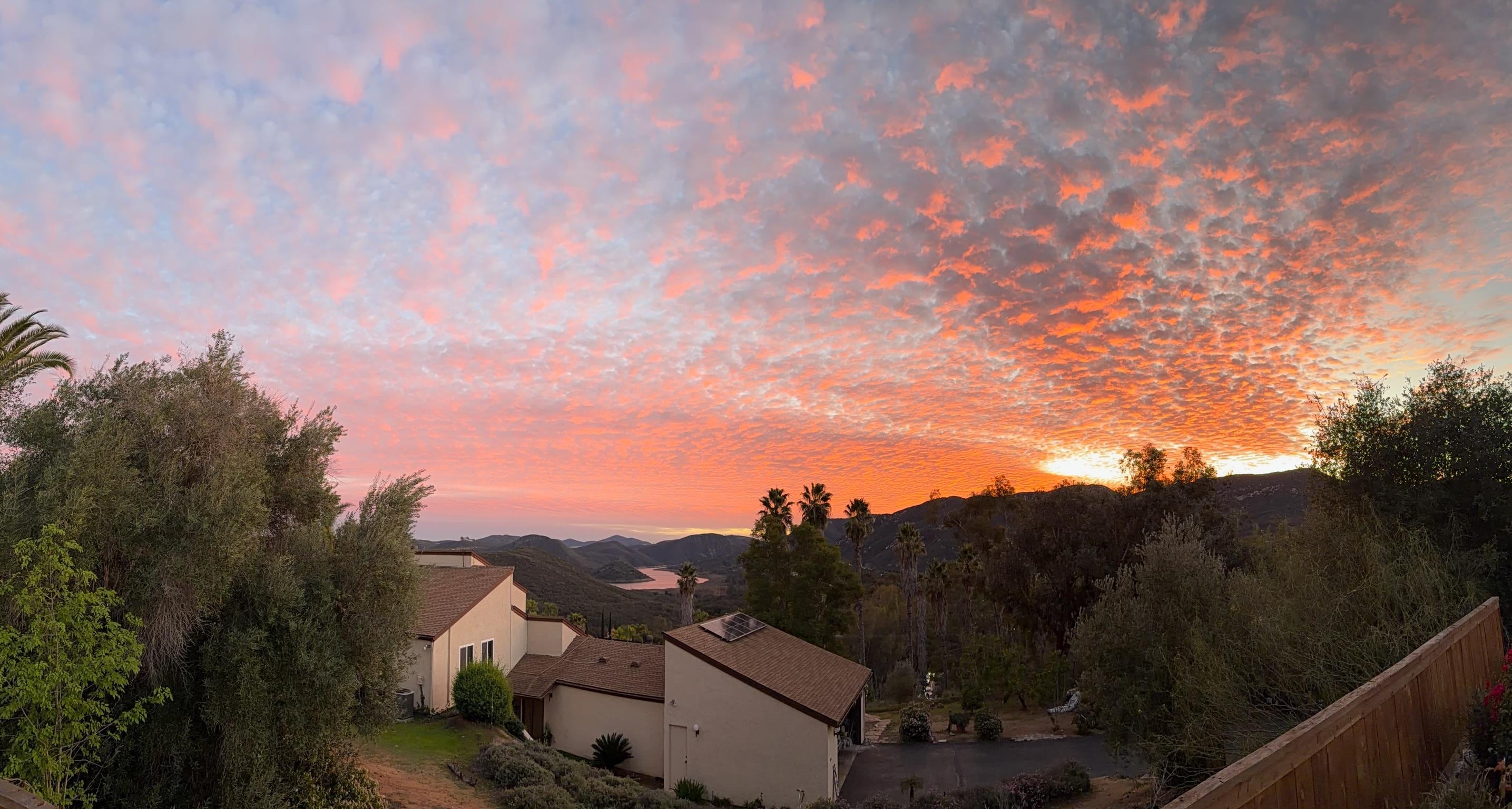 Gorgeous sunsets every night