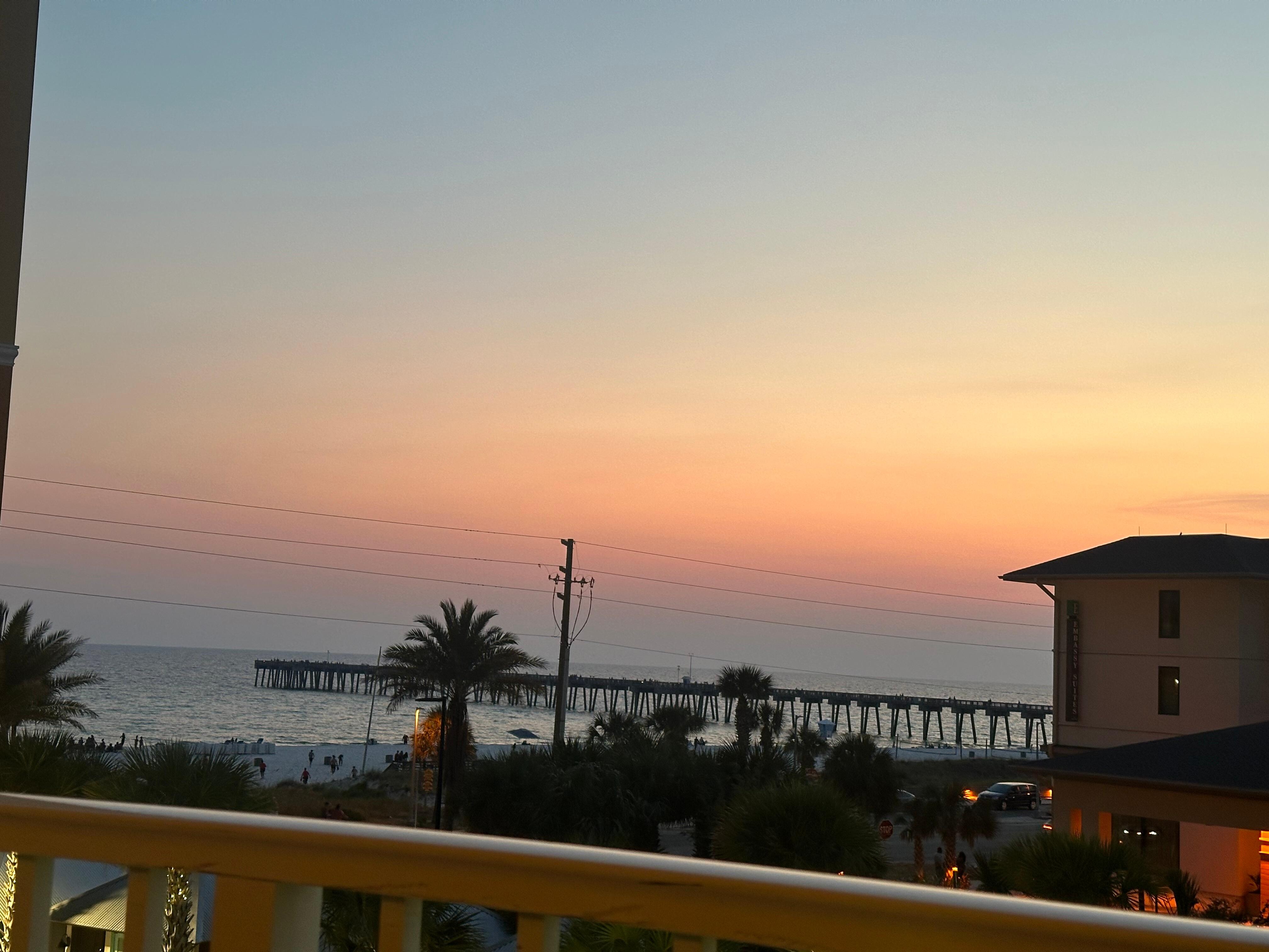 Last day at our place… sunset