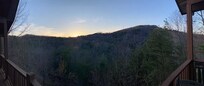 Beautiful view over the valley.