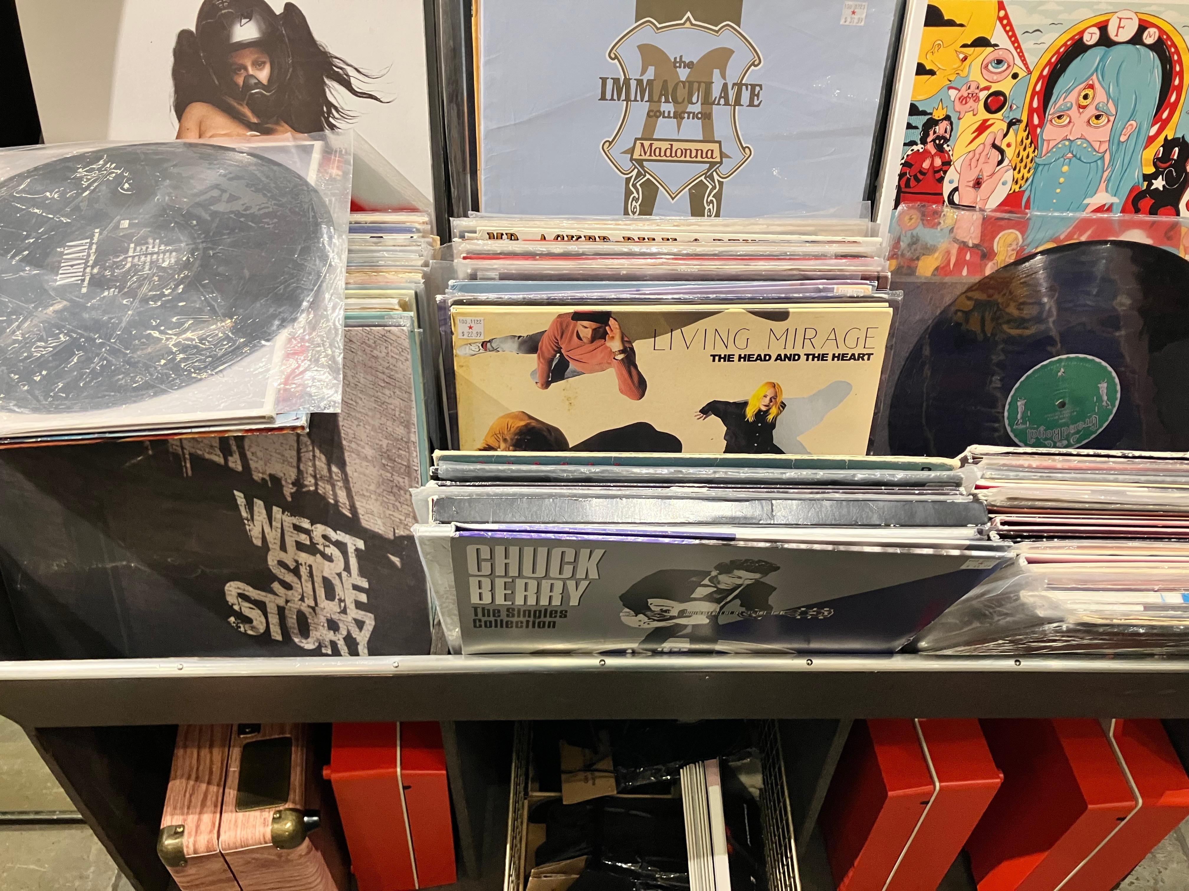 Records for checkout. 