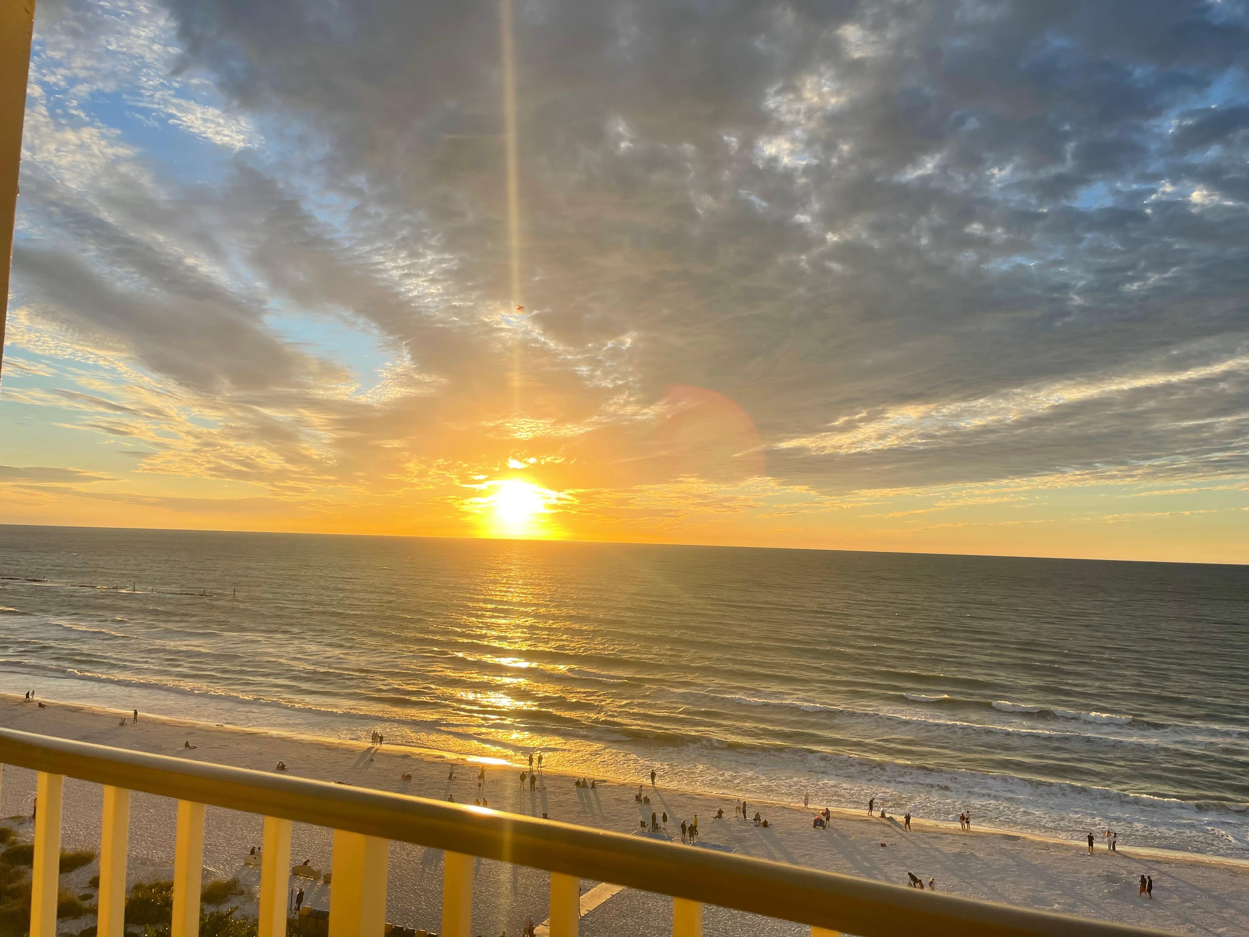 The sunsets were incredible!