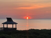 Sunrise from the deck