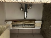 Heater in bathroom