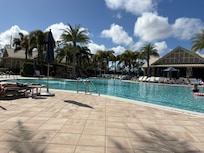 The beautiful pool at the club house.