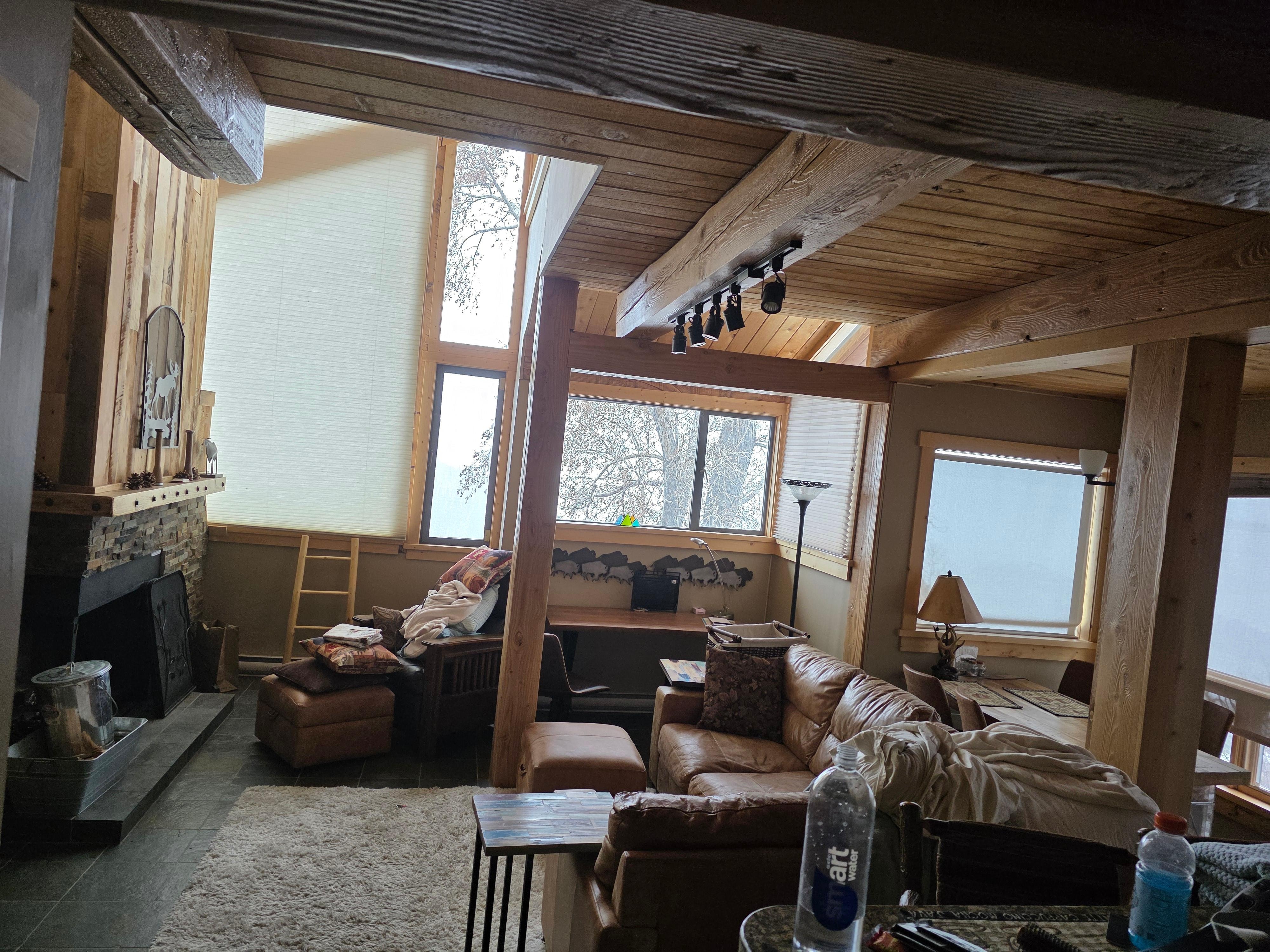 The Most stunning views of the valley from these windows. 