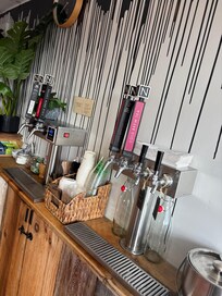 Drinks available on tap!