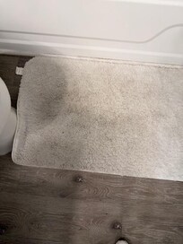 Filthy bathmat