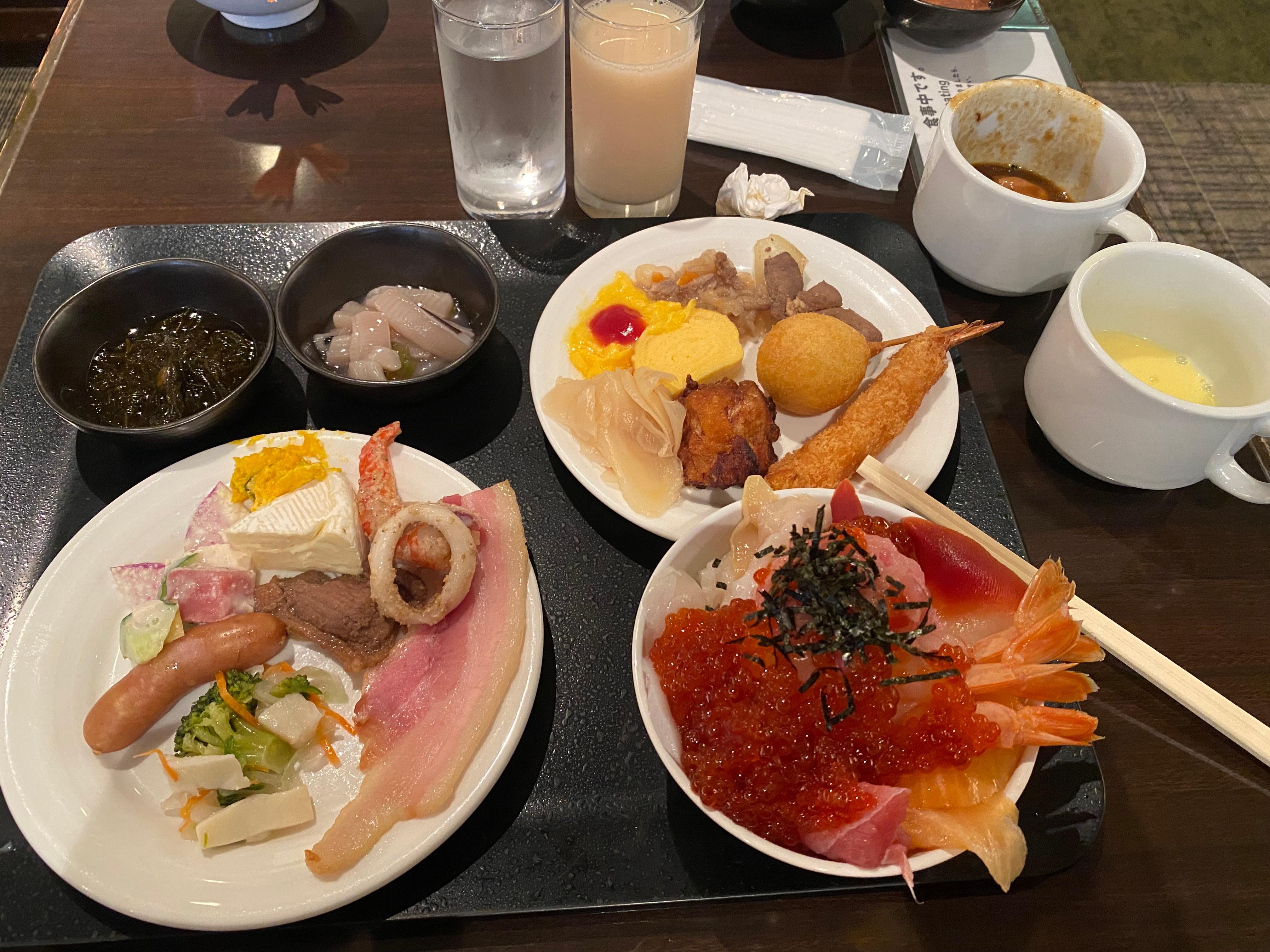 海鮮丼にするととても豪華！
