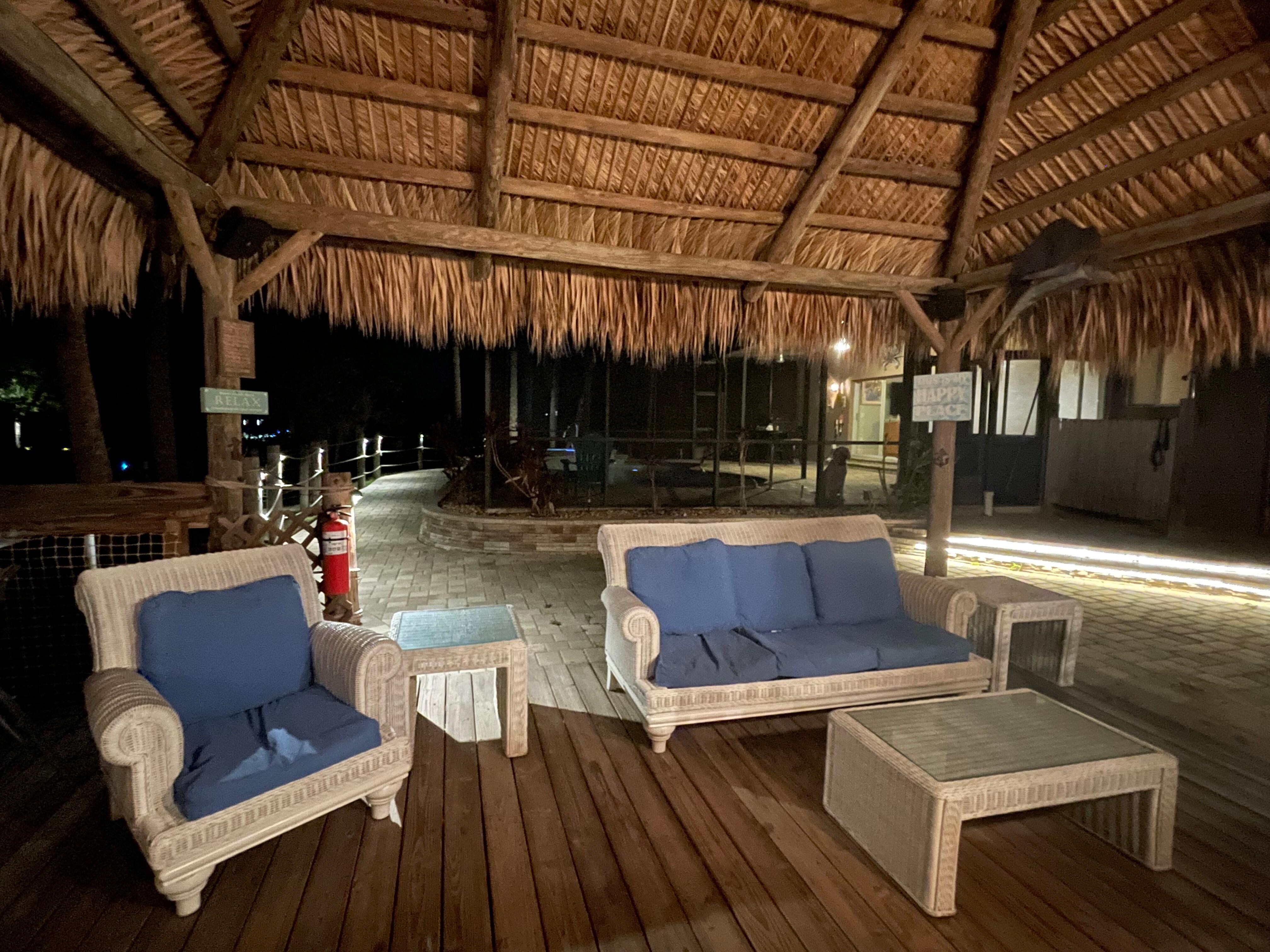 The tiki area is so special! 