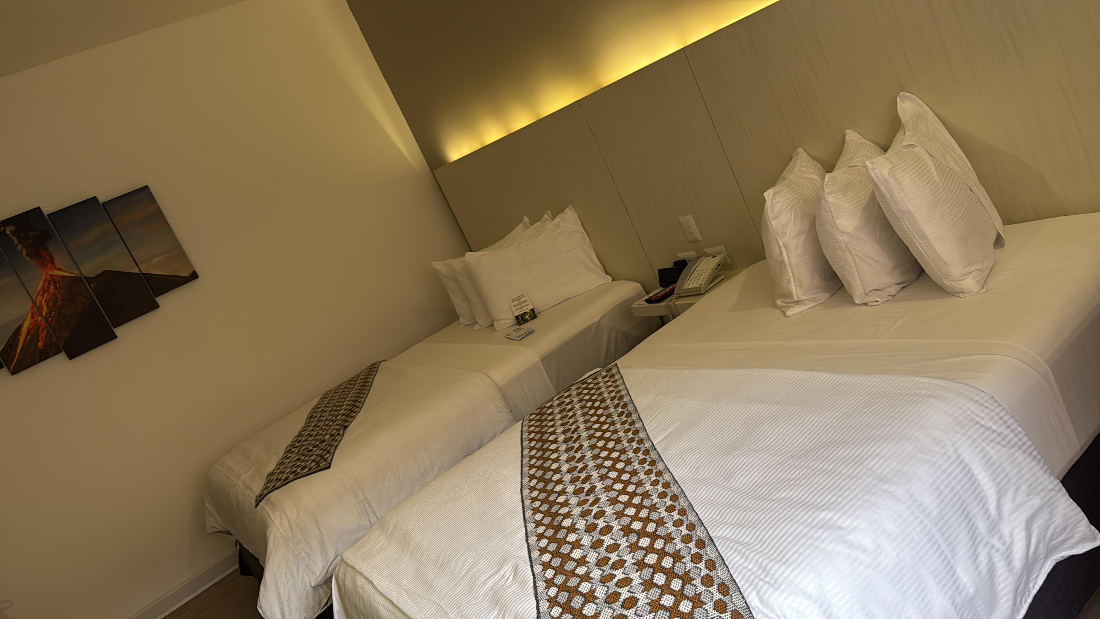 Habitaciones limpias y modernas 