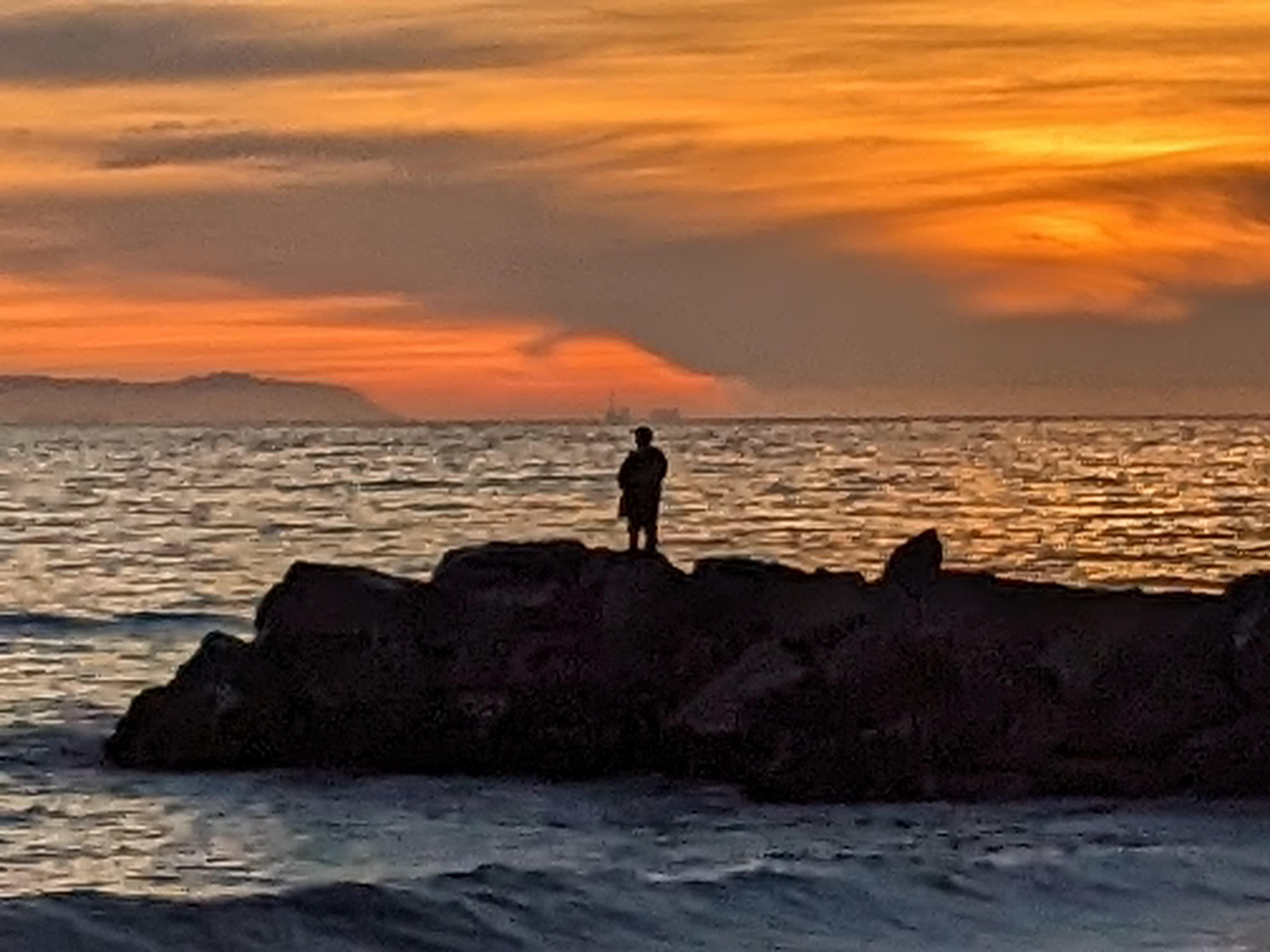 Enjoyed taking some of the sand chairs to enjoy wine on the beach and the glorious sunset.