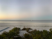 Morning view from the balcony.