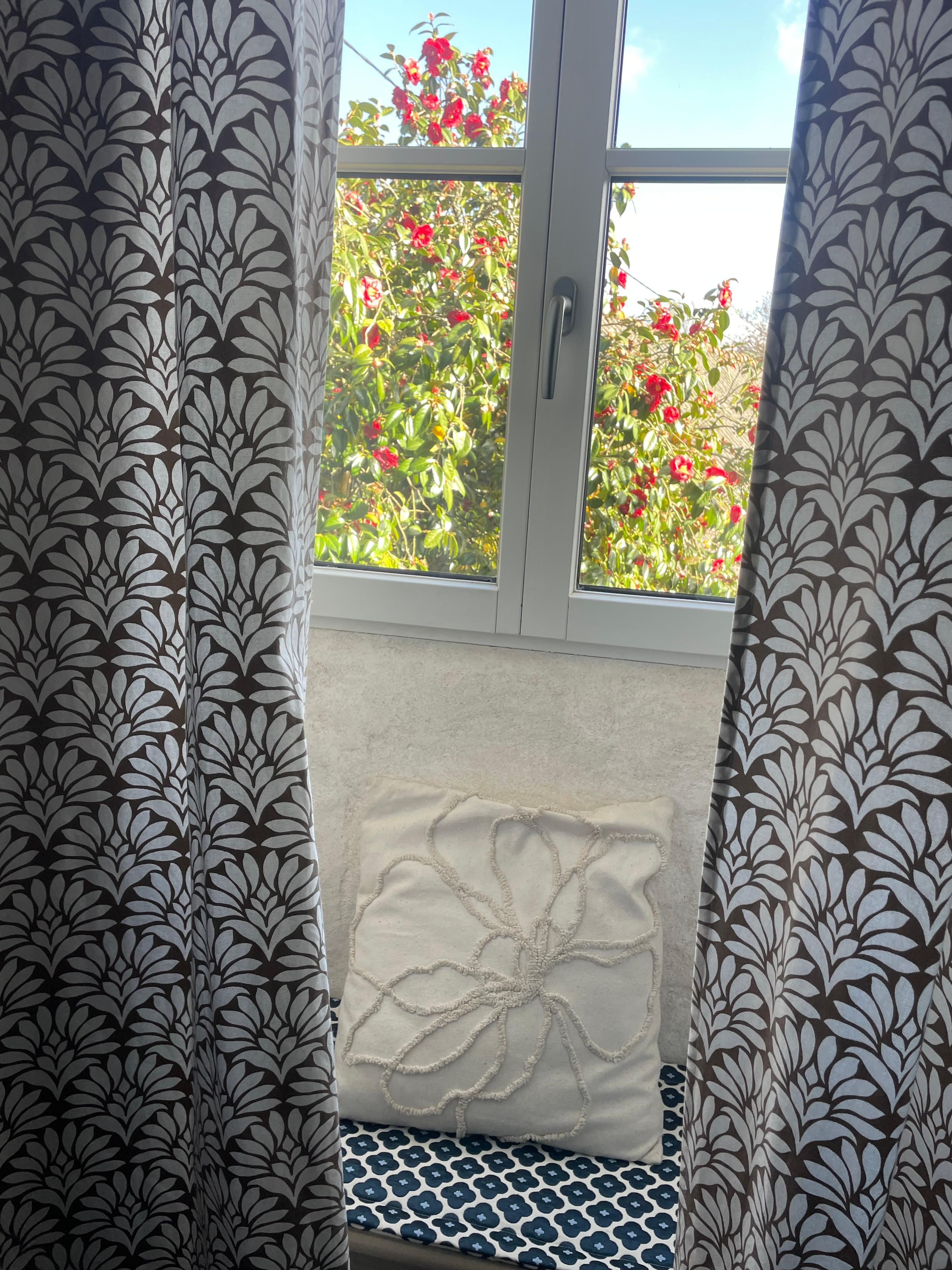 Fenêtre chambre gîte 