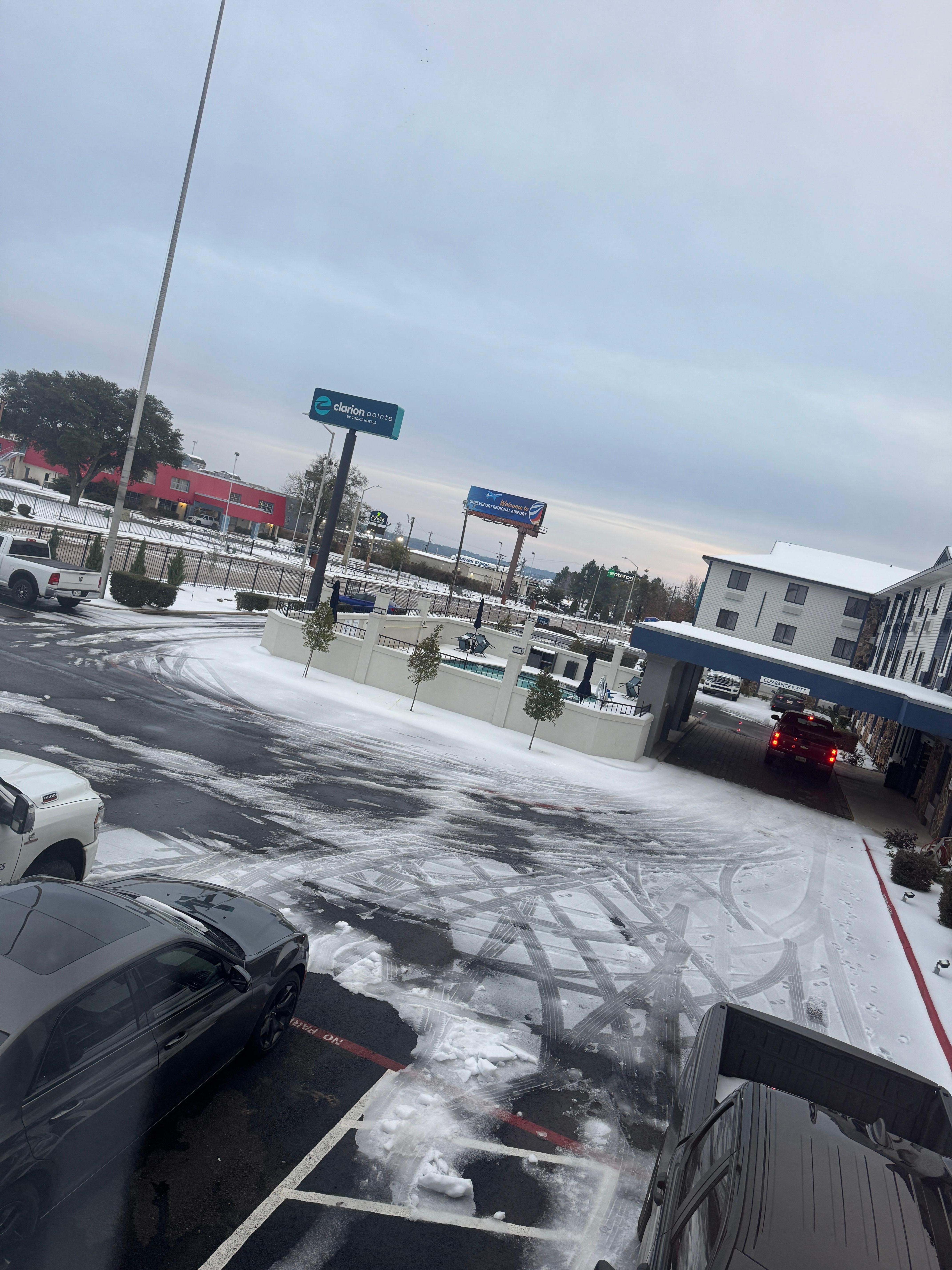 Watched it melt daily 