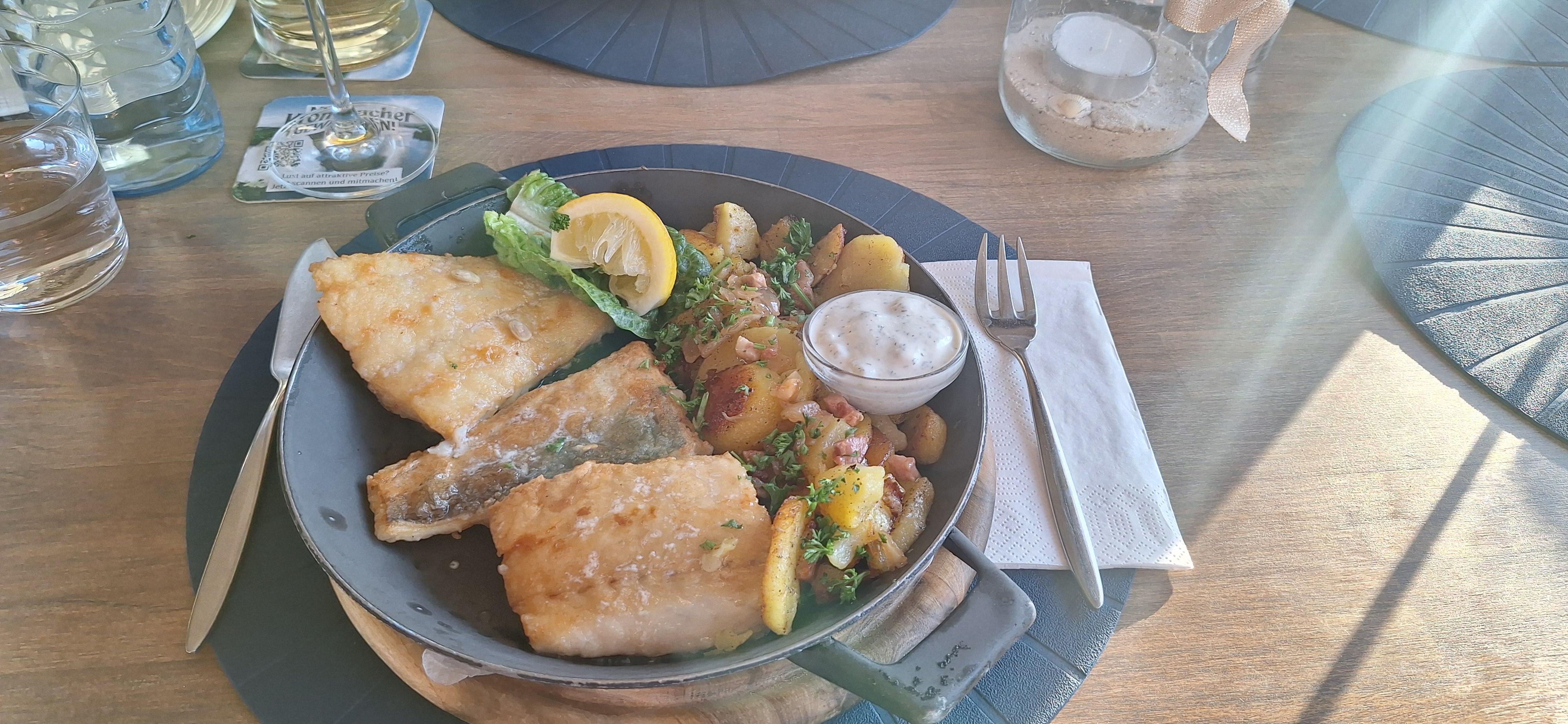 Fischplatte Hafenblick 