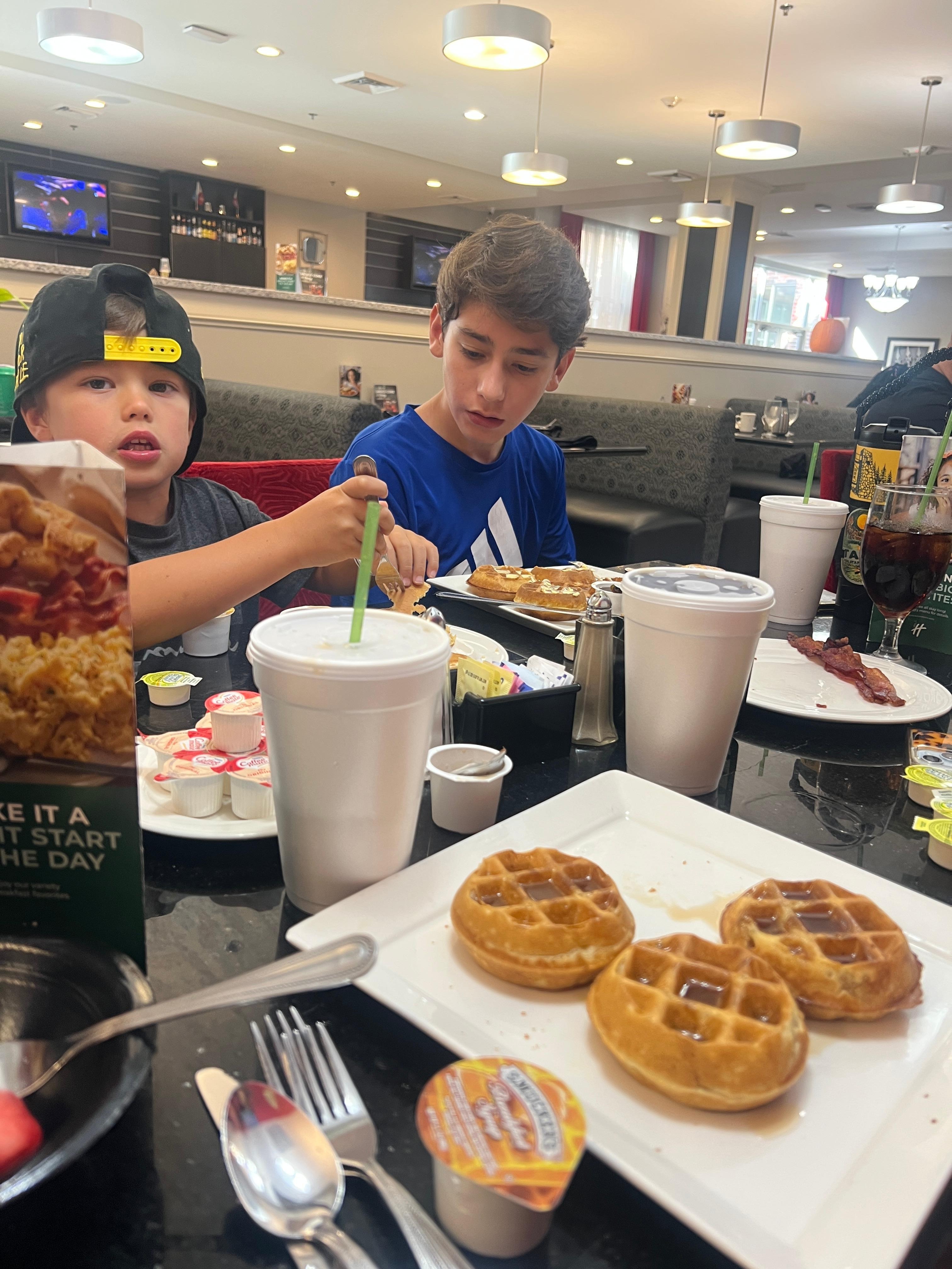 Breakfast was delicious!