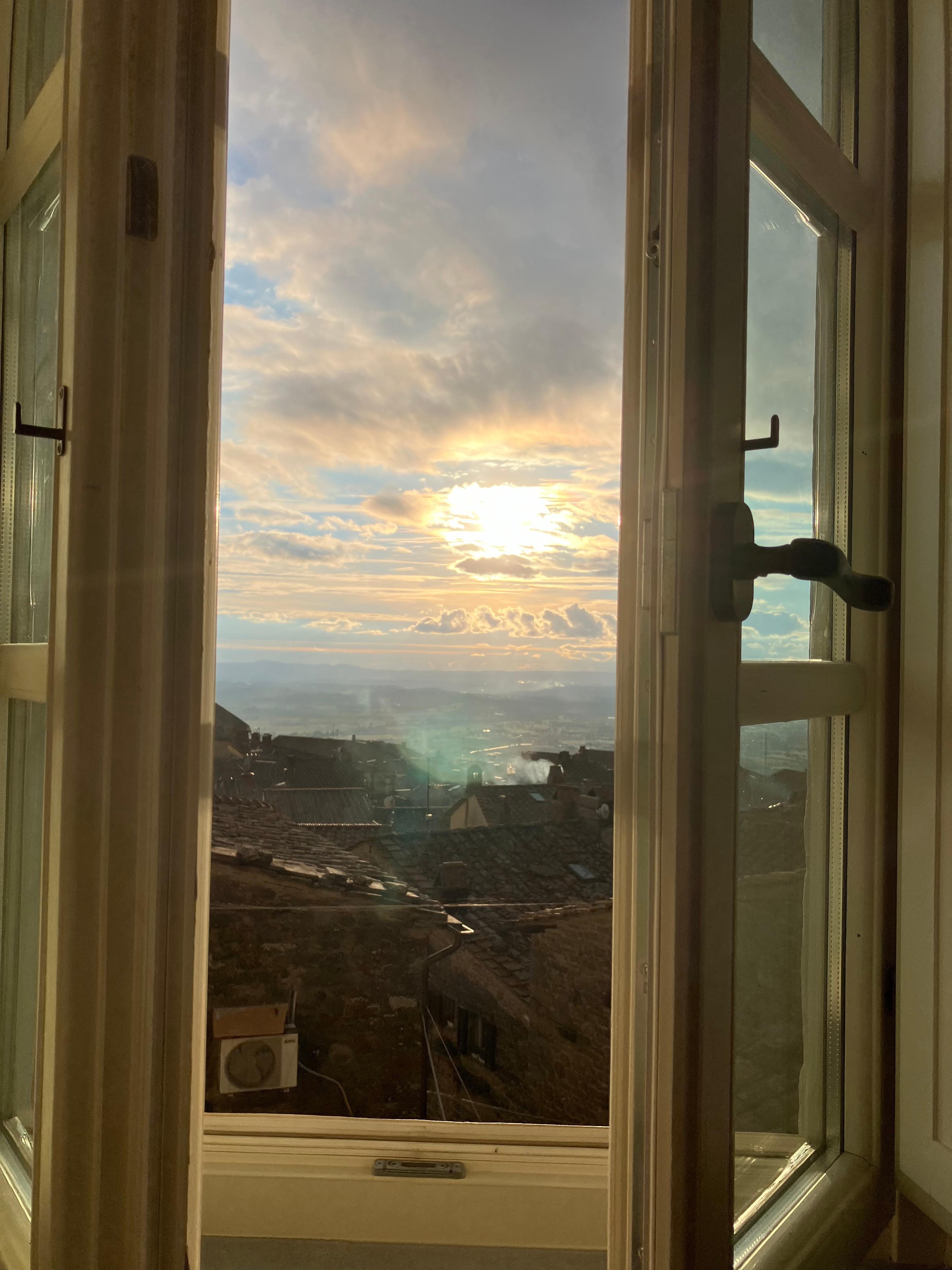 view for the room window