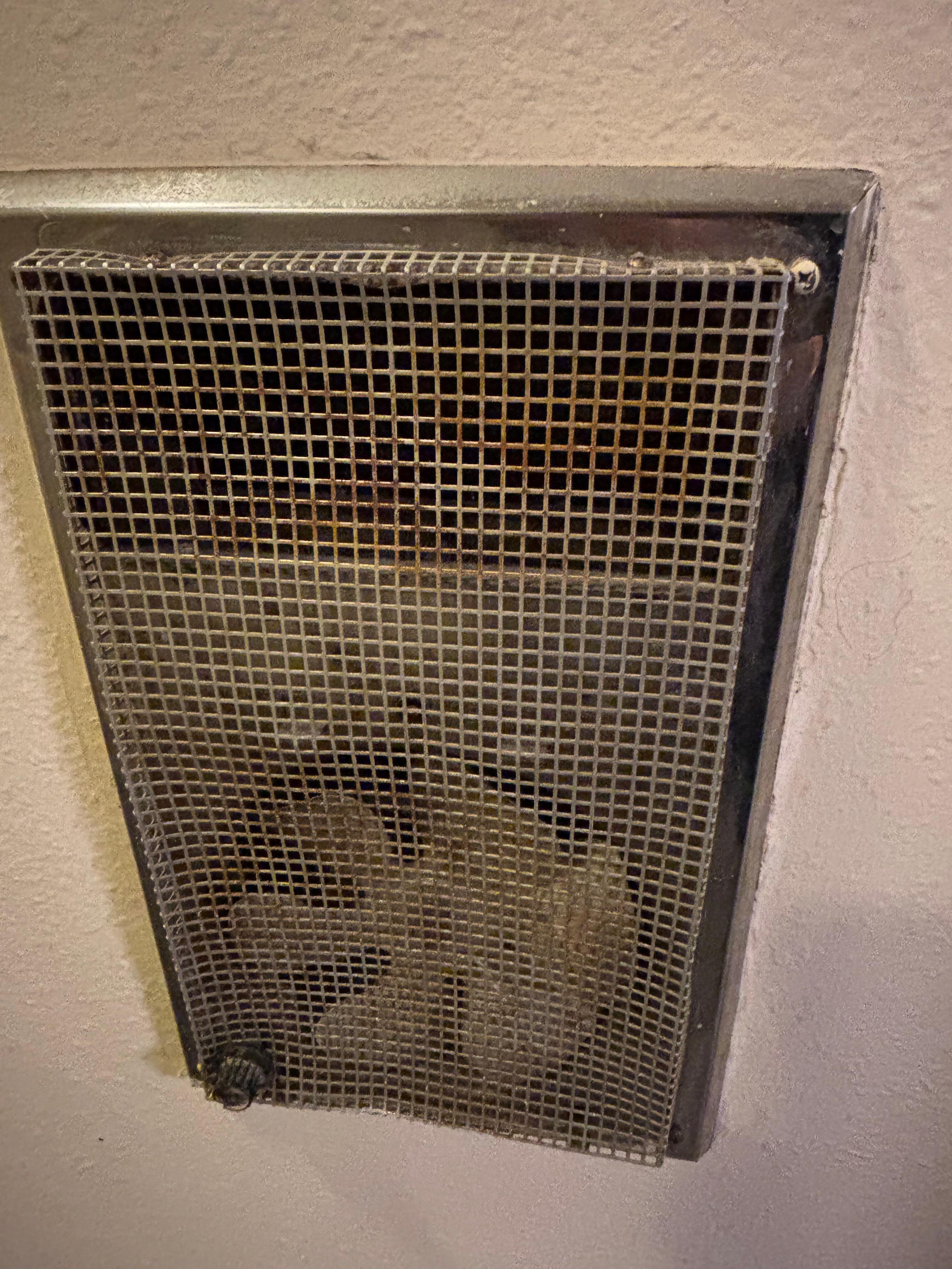Heating fan. 
