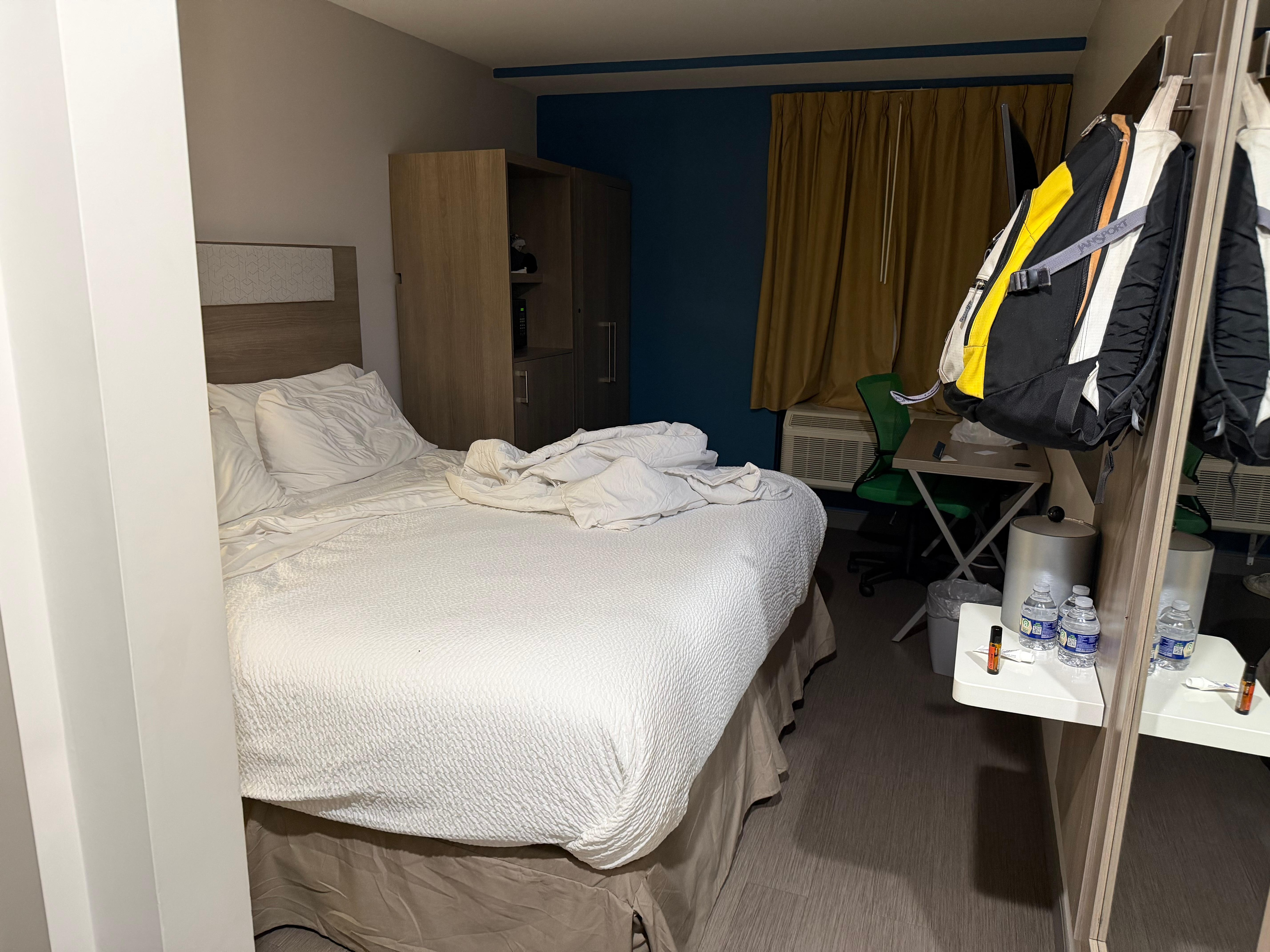 What we actually were staying in-